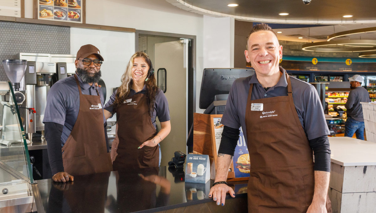Happy Employees at Twice Daily Convenience Stores
